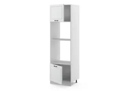 Online Vicco Mikrowellenschrank R-Line Küchenregal für die Mikrowelle Landhaus/ 60 cm Weiß
