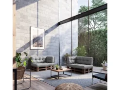 Vicco Palettenkissen Set Grau 2 Teile Opt 2