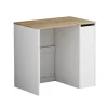 Vicco Waschmaschinenschrank Viktor Weiß 94 x 89 cm mit 3 Fächer