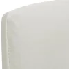 vidaXL 6 Stk. Creme Stuhlhussen Gerade Dehnbar