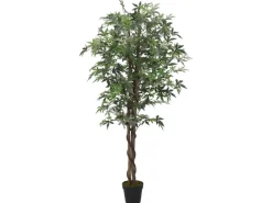Hot vidaXL Ahornbaum Künstlich 224 Blätter 80 cm Grün