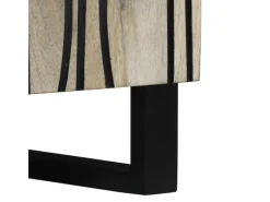 Hot vidaXL Badezimmermöbel Set mit Regal 3-Tlg Massives Mango-Holz 3310047 Weiß