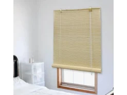 vidaXL Bambusrollo 140x220 cm Natur