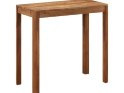 vidaXL Bartisch Massivholz Akazie Honigfarbenes Finish 110x55x106 cm