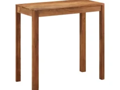 vidaXL Bartisch Massivholz Akazie Honigfarbenes Finish 110x55x106 cm