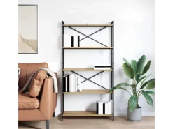 vidaXL Bücherregal Artisan-Eiche 80 x 30 x 155 cm Holzwerkstoff 868418