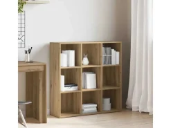 vidaXL Bücherregal Artisan-Eiche 98x29x97,5 cm 855969
