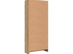 vidaXL Bücherregal Artisan-Eiche 60x24x143 cm Holzwerkstoff 857820