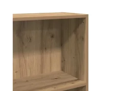 vidaXL Bücherregal Artisan-Eiche 60x24x143 cm Holzwerkstoff 857820