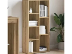 vidaXL Bücherregal Artisan-Eiche 50x25x104 cm 855965