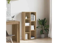 vidaXL Bücherregal Artisan-Eiche 50x25x104 cm 855965