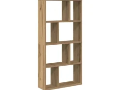 vidaXL Bücherregal Artisan-Eiche 60x20x120 cm Holzwerkstoff 858155