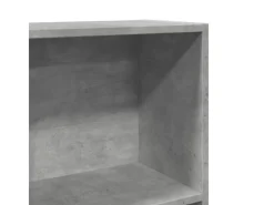 Hot vidaXL Bücherregal 60x24x143 cm Holzwerkstoff 857815 Betongrau