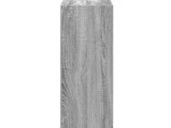 vidaXL Bücherregal Grau Sonoma 68,5x32x75 cm Holzwerkstoff