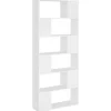 vidaXL Bücherregal Raumteiler Weiß 80x24x186 cm Holzwerkstoff