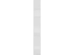 vidaXL Bücherregal Raumteiler Weiß 80x24x186 cm Holzwerkstoff