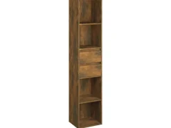 vidaXL Bücherregal Räuchereiche 36x30x171 cm Holzwerkstoff