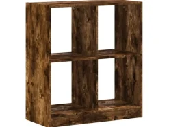 Clearance vidaXL Bücherregal Räuchereiche 68,5x32x75 cm Holzwerkstoff