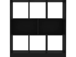 Online vidaXL Bücherregal Schwarz 97,5x29,5x100 cm Holzwerkstoff