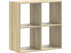 Best vidaXL Bücherregal Sonoma-Eiche 68,5x32x68,5 cm Holzwerkstoff