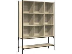 Sale vidaXL Bücherregal Sonoma-Eiche 102x30x141,5 cm Holzwerkstoff