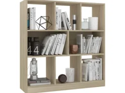 vidaXL Bücherregal Sonoma-Eiche 97,5x29,5x100 cm Holzwerkstoff 800174