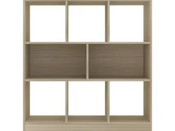 vidaXL Bücherregal Sonoma-Eiche 97,5x29,5x100 cm Holzwerkstoff 800174