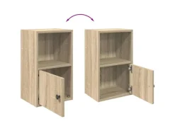 Best vidaXL Bücherregal Sonoma-Eiche 31x24x52 cm Holzwerkstoff 860321 Sonoma Eiche