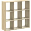Hot vidaXL Bücherregal Sonoma-Eiche 102x32x102 cm Holzwerkstoff