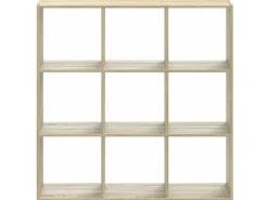 Hot vidaXL Bücherregal Sonoma-Eiche 102x32x102 cm Holzwerkstoff