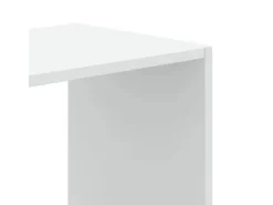 VidaXL Bücherregal Weiß 102x32x102 cm Holzwerkstoff