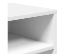 New vidaXL Bücherregal 66x31x80 cm Holzwerkstoff 860292 Weiß