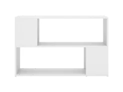 vidaXL Bücherregal Weiß 100x24x63 cm Holzwerkstoff