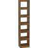 Hot vidaXL Bücherregal/Raumteiler Räuchereiche 40x30x198 cm