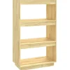 vidaXL Bücherregal/Raumteiler 60x35x103 cm Massivholz Kiefer