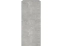 vidaXL Bücherregal/Raumteiler Betongrau 80x30x72 cm