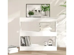 Best vidaXL Bücherregal/Raumteiler Weiß 80x30x72 cm