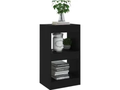 Best vidaXL Bücherregal/Raumteiler Schwarz 40×30×72cm