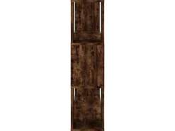 vidaXL Bücherregal/Raumteiler Räuchereiche 100x24x94 cm