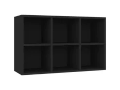 Outlet vidaXL Bücherregal/Sideboard 66x30x98 cm Holzwerkstoff 800343 Schwarz