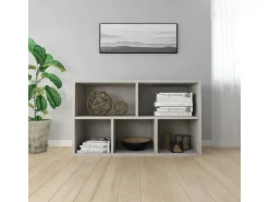 Sale vidaXL Bücherregal/Sideboard 50x25x80 cm Holzwerkstoff 800166 Betongrau