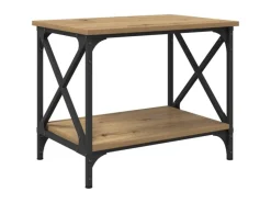 vidaXL Beistelltisch Artisan-Eiche 875739