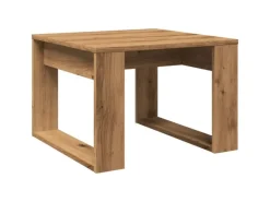 Clearance vidaXL Beistelltisch Artisan-Eiche 50x50x35 cm Holzwerkstoff 856689 Eiche Handbeschlagen