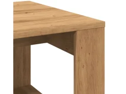 Clearance vidaXL Beistelltisch Artisan-Eiche 50x50x35 cm Holzwerkstoff 856689 Eiche Handbeschlagen