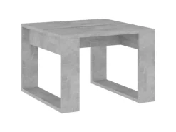 vidaXL Beistelltisch Betongrau 50x50x35 cm Holzwerkstoff