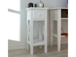 vidaXL Beistelltisch mit Schublade 241147