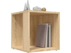 Outlet vidaXL Beistelltisch Sonoma-Eiche 33x33x34,5 cm Holzwerkstoff