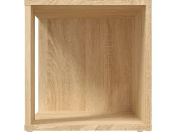 Outlet vidaXL Beistelltisch Sonoma-Eiche 33x33x34,5 cm Holzwerkstoff