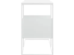 vidaXL Beistelltisch Weiß 55x36x59,5 cm Holzwerkstoff 343107