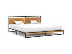Discount vidaXL Bett Metall 200x200 cm1115645